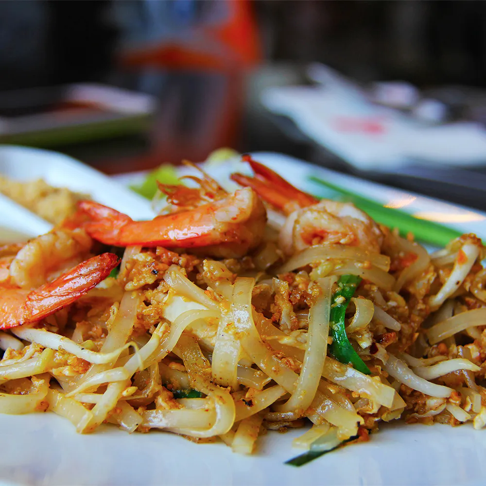 Lo Mein at Park & Crisp Asian Kitchen, Asian Restaurant in Brooklyn