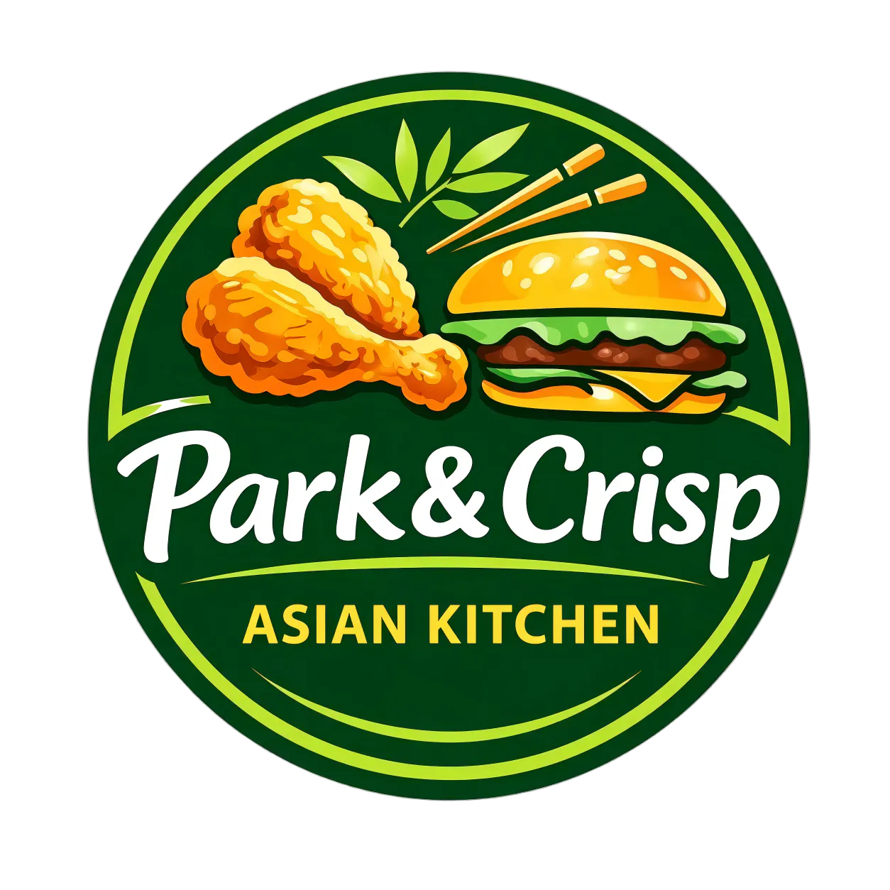 Park & Crisp Asian Kitchen Logo